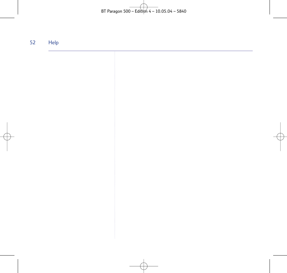 BT PARAGON 500 User Manual | Page 52 / 61