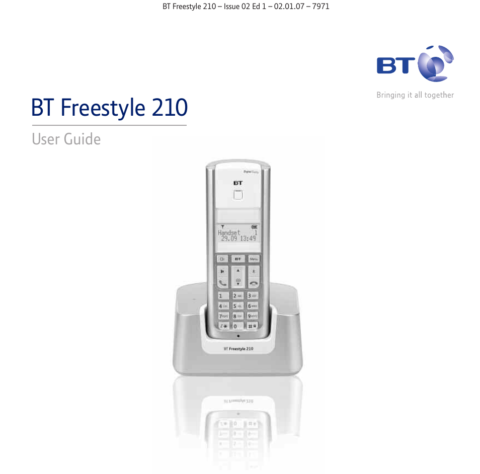 BT 210 User Manual | 58 pages