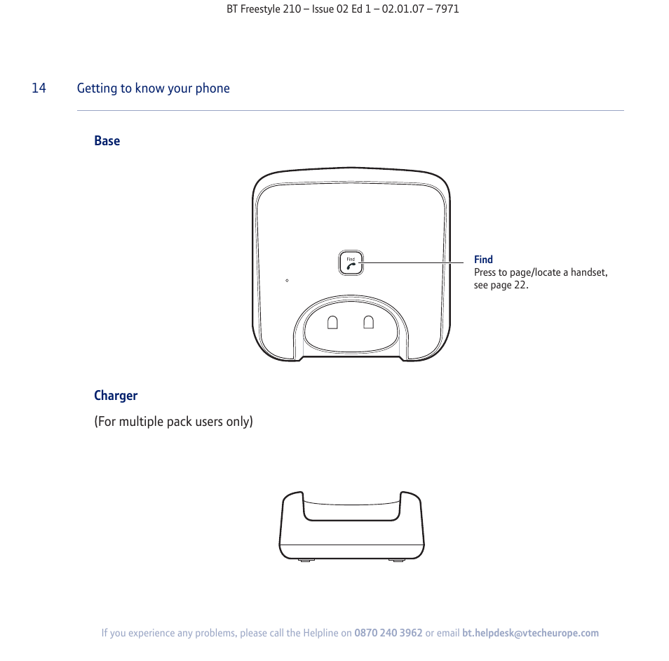 BT 210 User Manual | Page 14 / 58