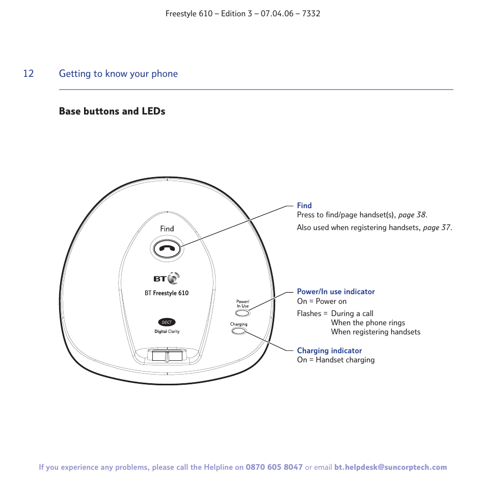 BT 610 User Manual | Page 12 / 52