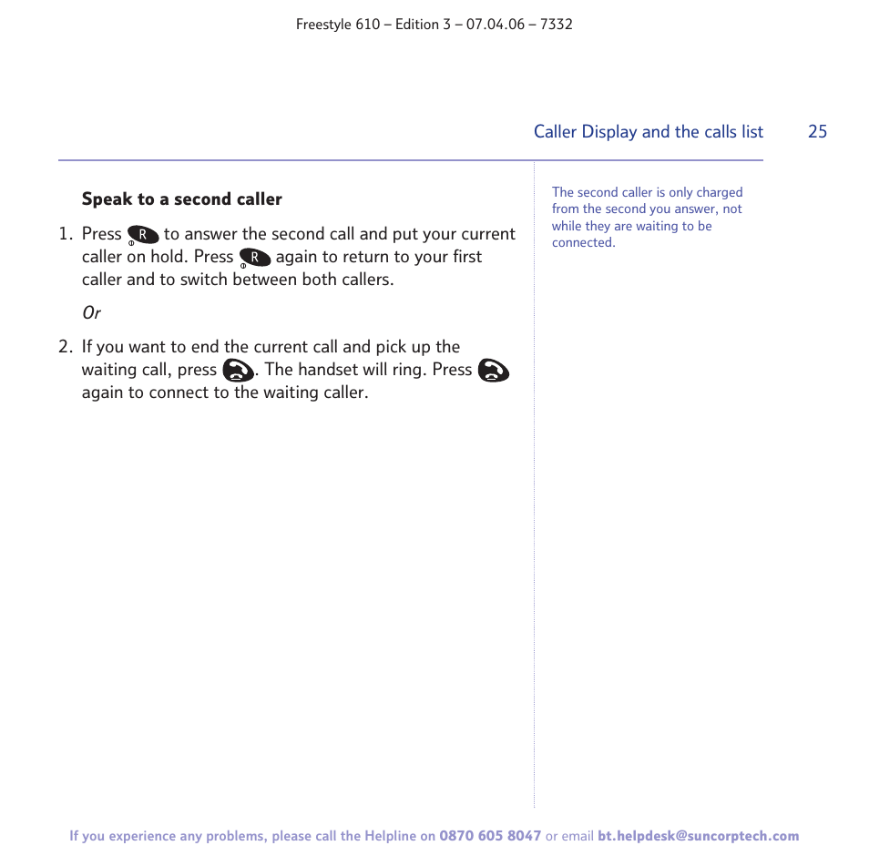 BT 610 User Manual | Page 25 / 52