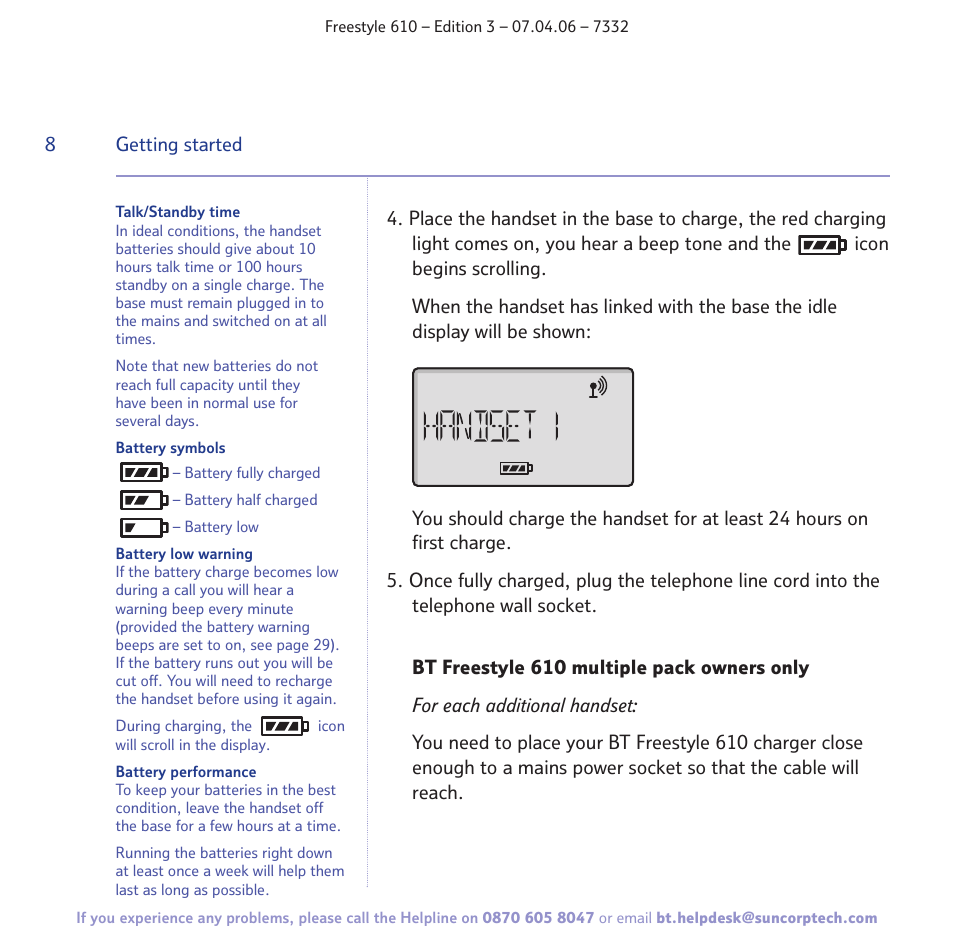 BT 610 User Manual | Page 8 / 52