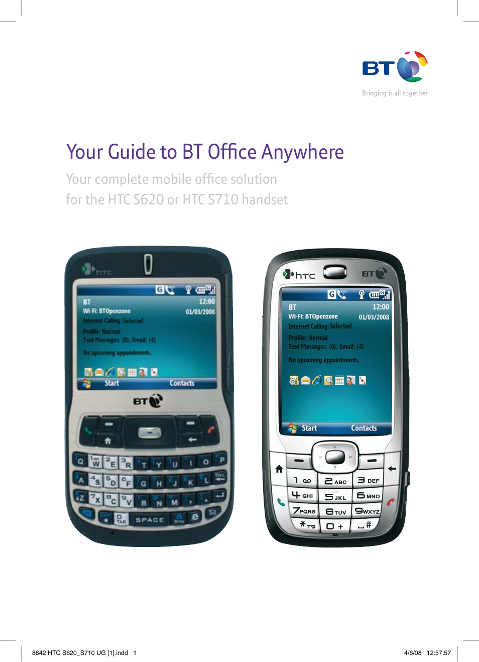 BT HTC S710 User Manual | 48 pages