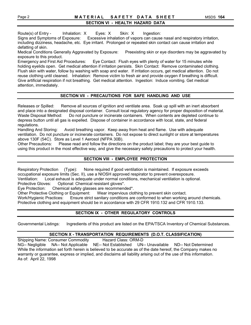 Pro-Link Air Freshener - Orchard Fresh YA001 EN User Manual | Page 2 / 2