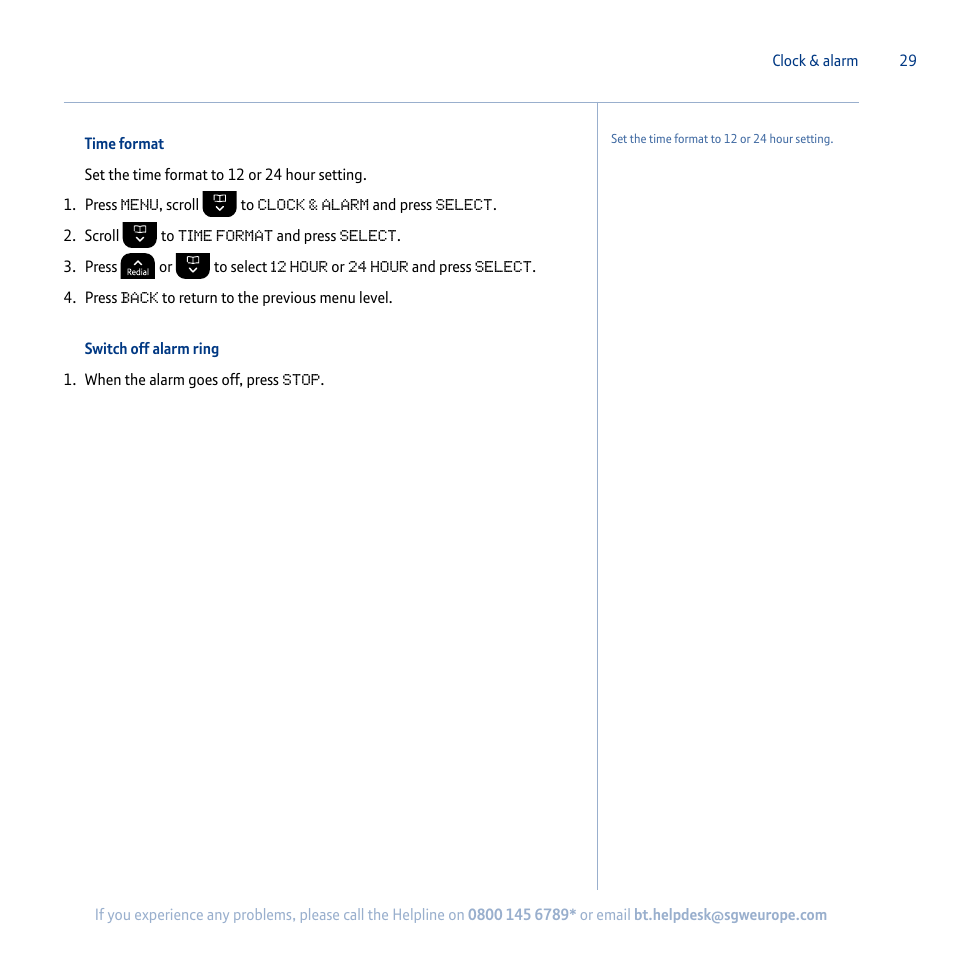 BT Synergy 5100 User Manual | Page 29 / 59
