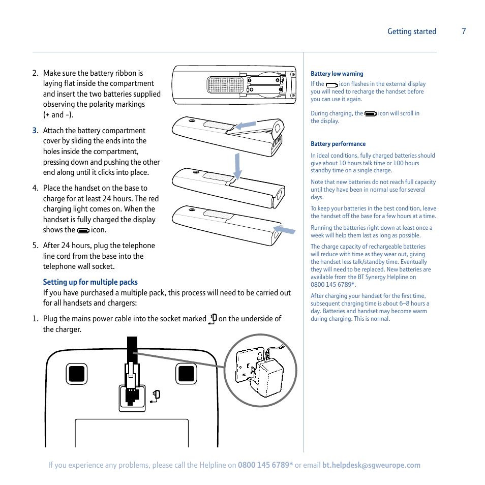 BT Synergy 5100 User Manual | Page 7 / 59