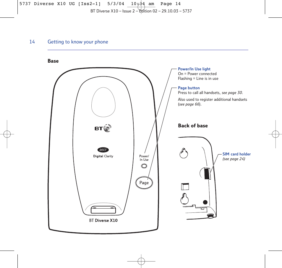 BT DIVERSE X10 User Manual | Page 14 / 88