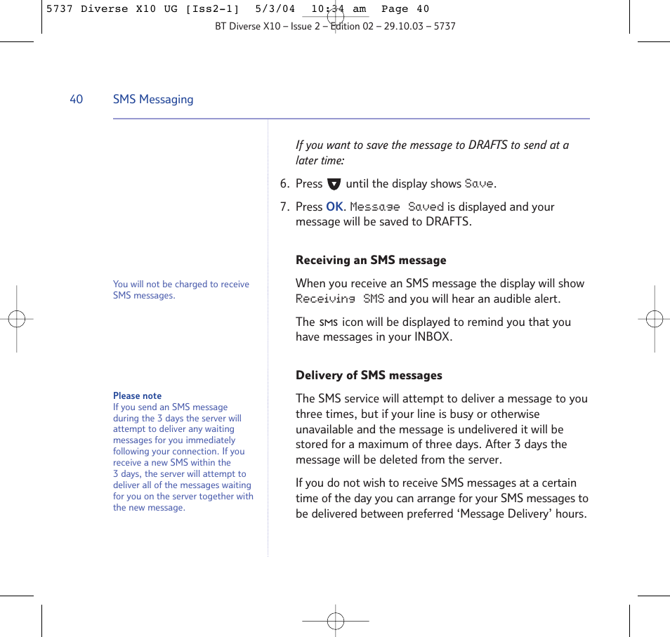 BT DIVERSE X10 User Manual | Page 40 / 88