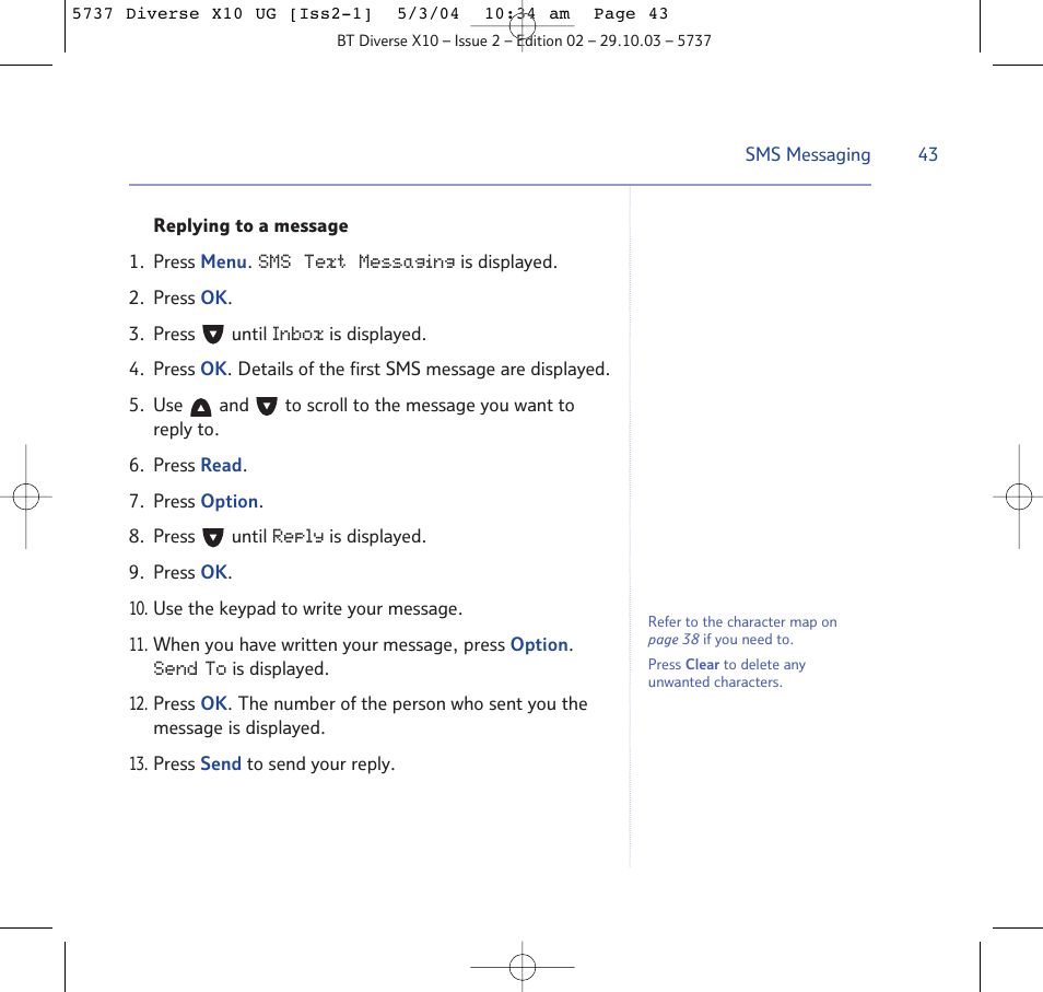 BT DIVERSE X10 User Manual | Page 43 / 88