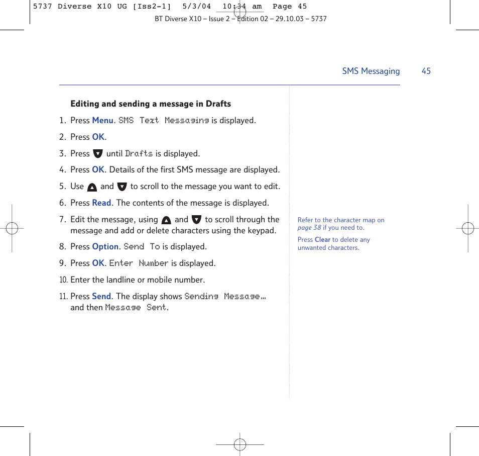 BT DIVERSE X10 User Manual | Page 45 / 88