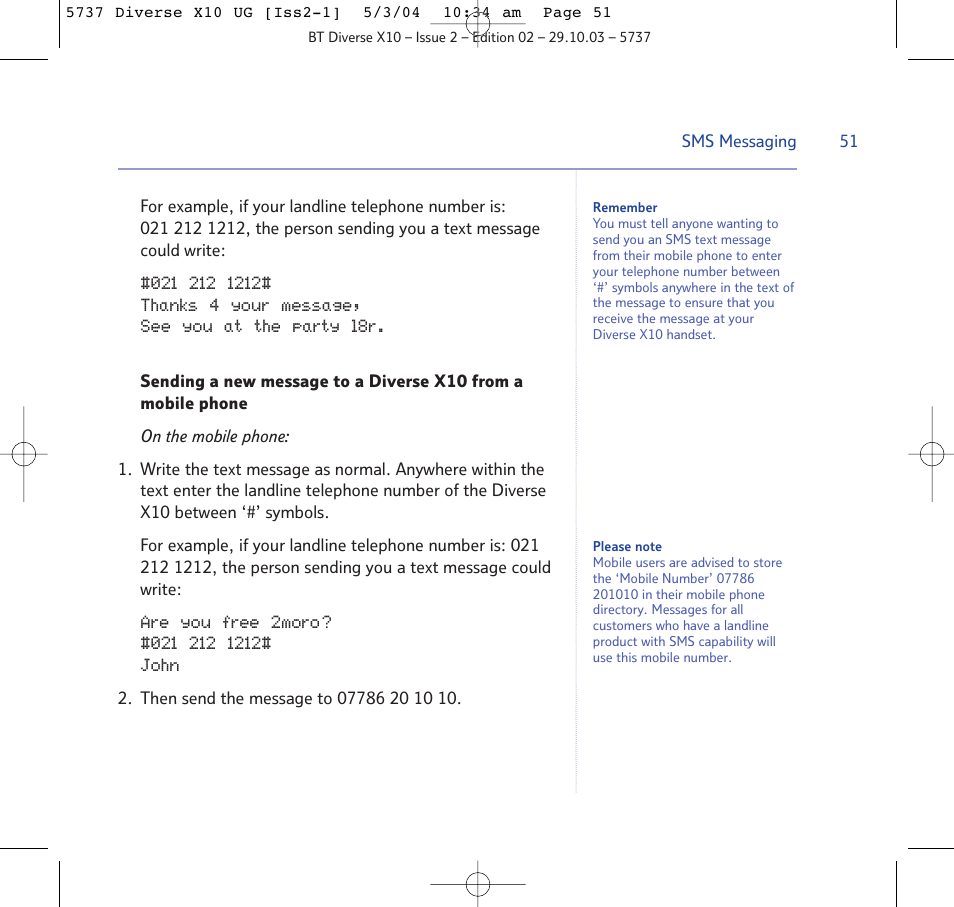 BT DIVERSE X10 User Manual | Page 51 / 88
