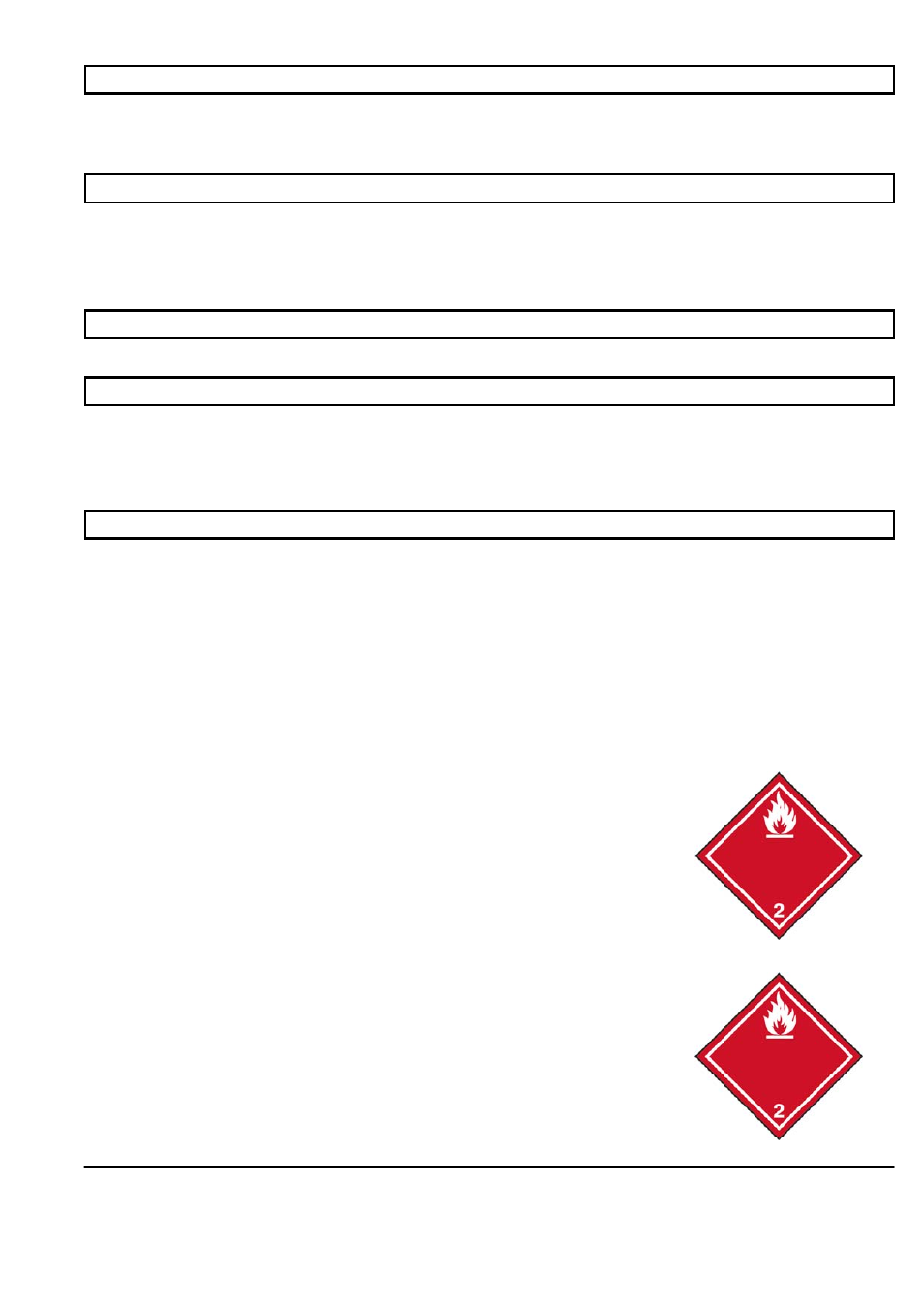 Chemical stability & reactivity information, Toxicological information, Ecological information | Disposal considerations, Transport information | Pro-Link Savory Sage Metered Air Freshener 13052 EN User Manual | Page 3 / 4