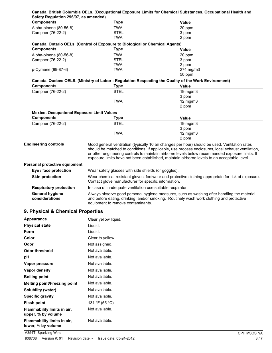 Pro-Link Radiant Sparkling Wind A354T EN User Manual | Page 3 / 7