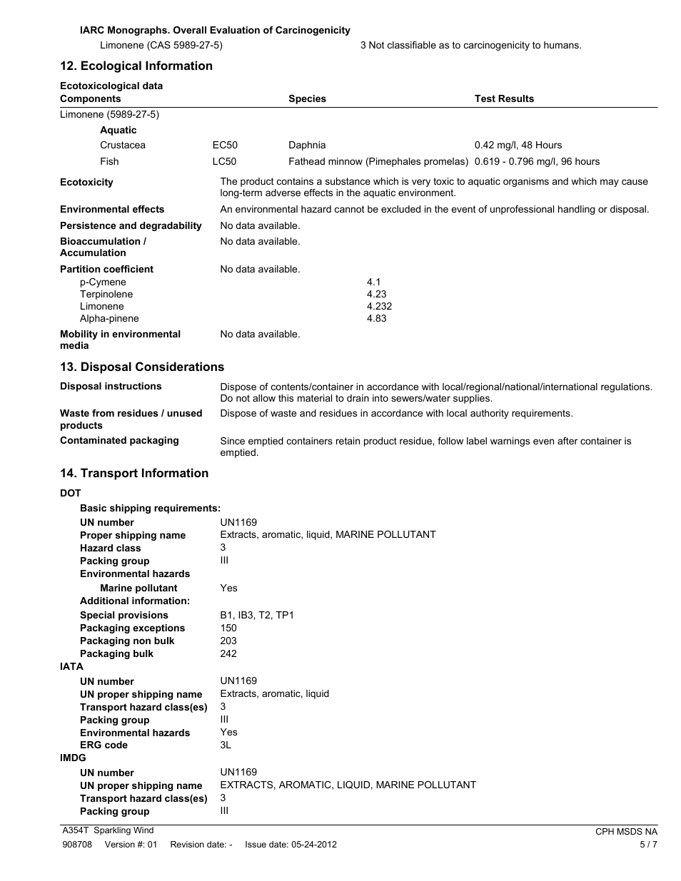 Pro-Link Radiant Sparkling Wind A354T EN User Manual | Page 5 / 7