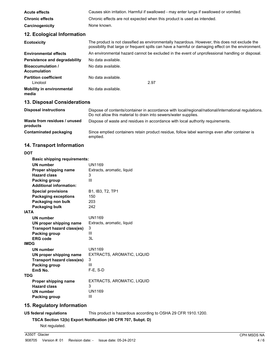 Pro-Link Radiant Glacier A350T EN User Manual | Page 4 / 6