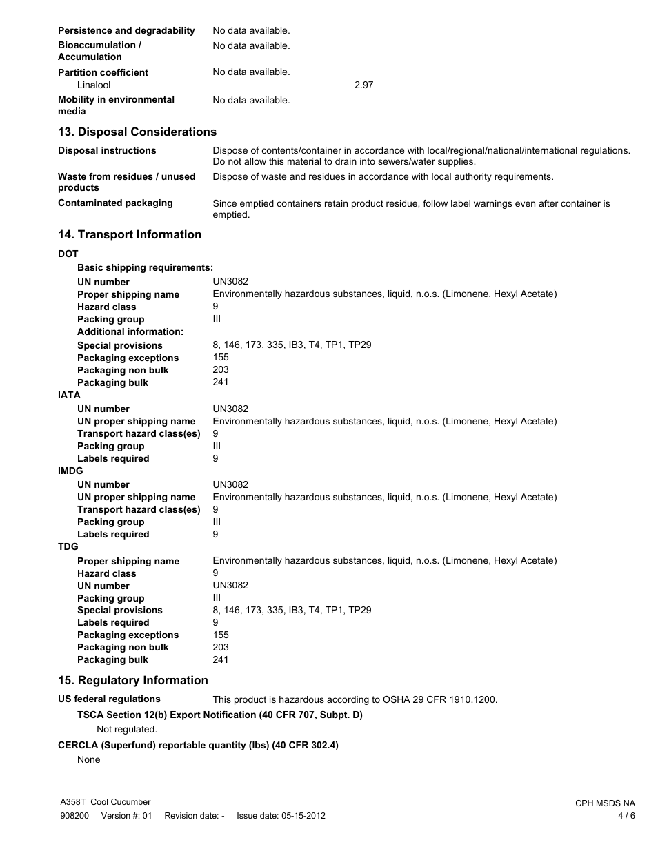 Pro-Link Radiant Cool Cucumber A358T EN User Manual | Page 4 / 6