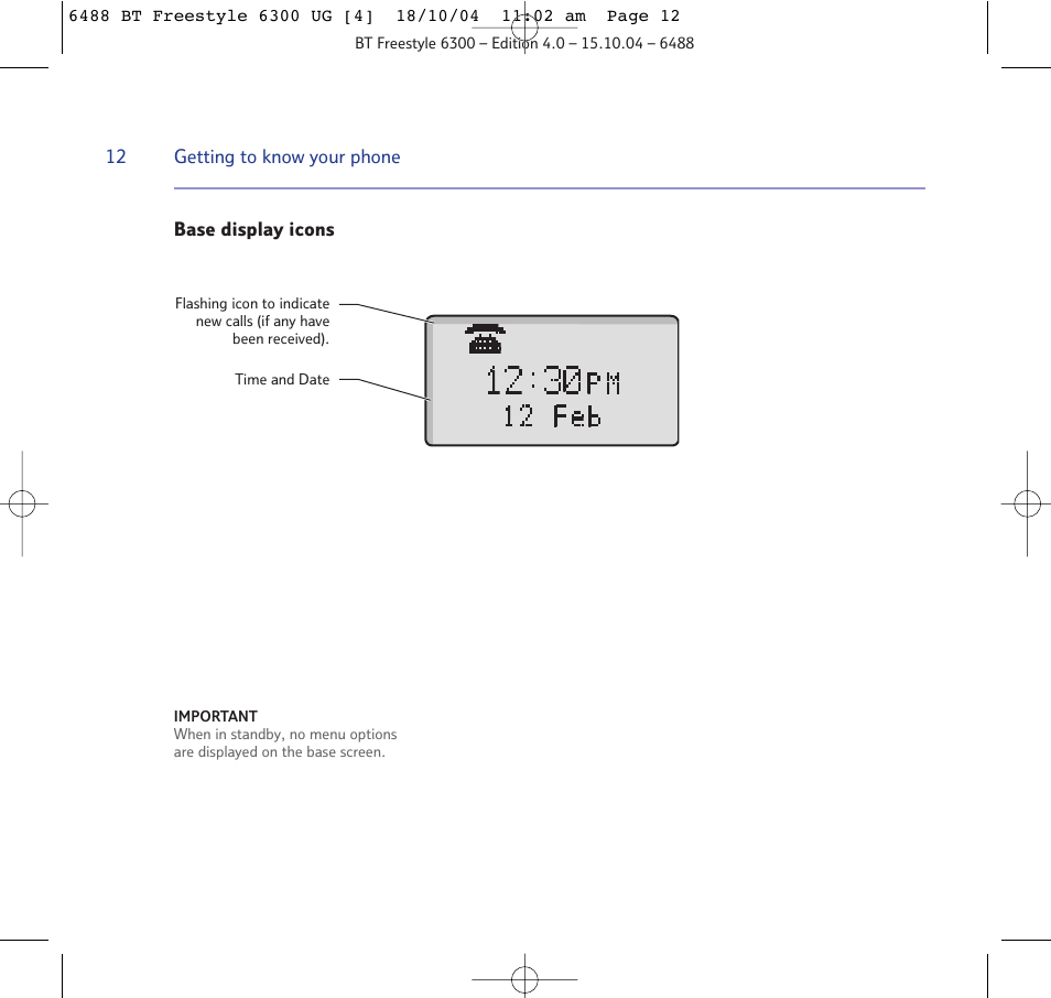 BT 6300 User Manual | Page 12 / 64