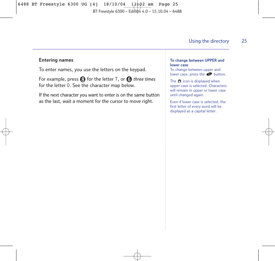 BT 6300 User Manual | Page 25 / 64
