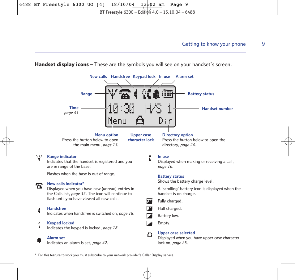 BT 6300 User Manual | Page 9 / 64