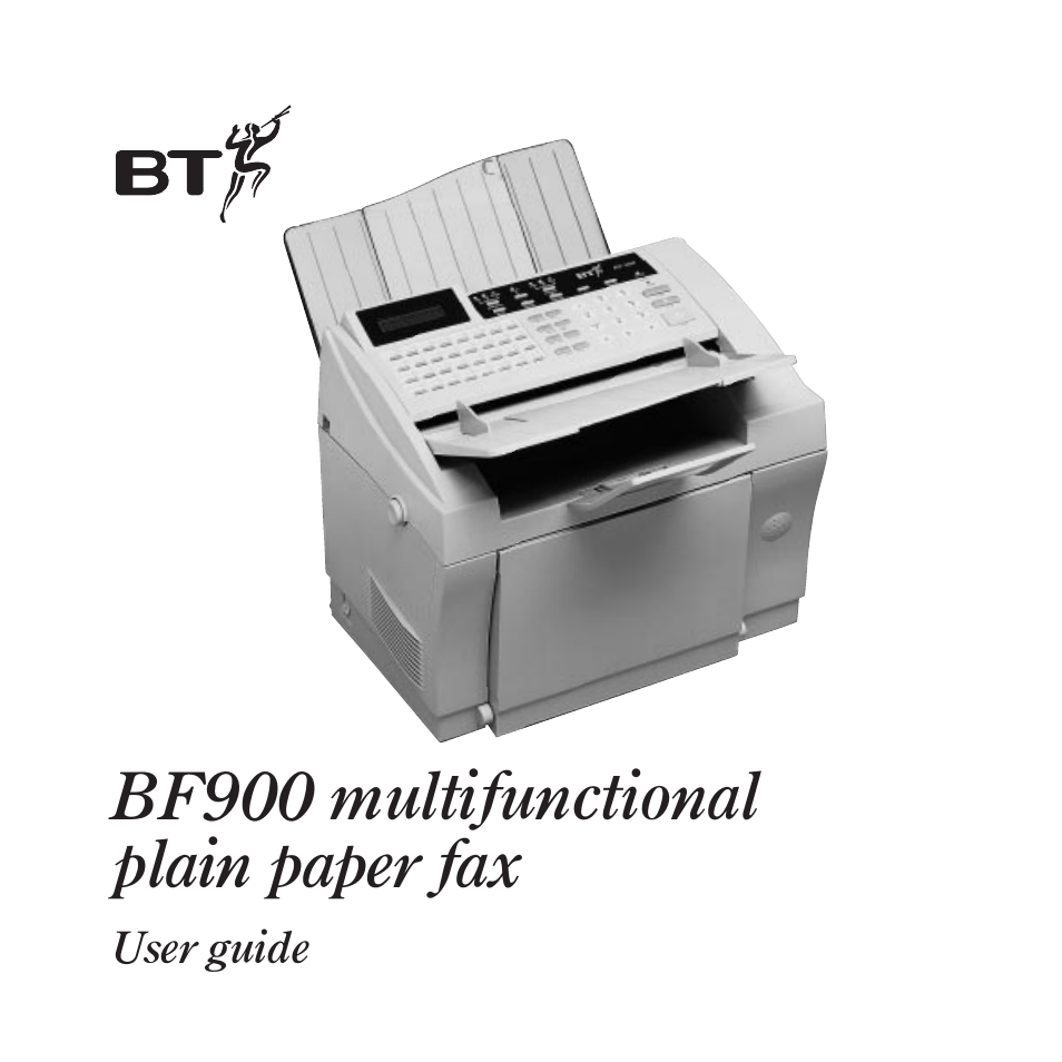 BT BF900 User Manual | 63 pages