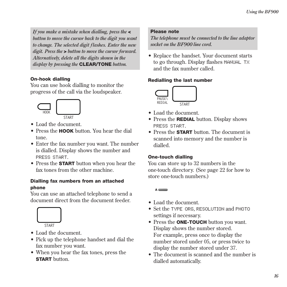 BT BF900 User Manual | Page 17 / 63