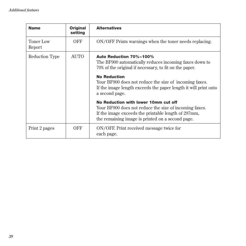 BT BF900 User Manual | Page 40 / 63