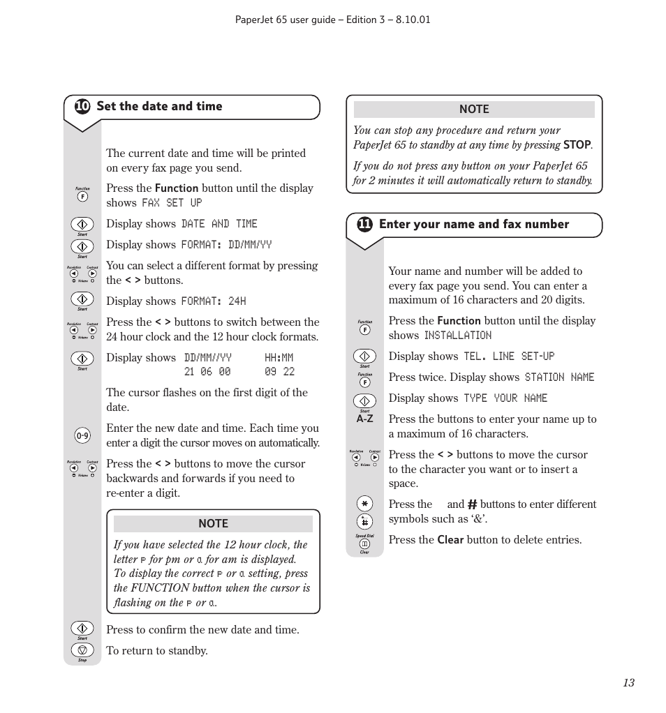 BT PaperJet 65 User Manual | Page 15 / 65