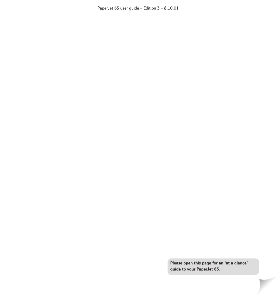 BT PaperJet 65 User Manual | Page 2 / 65
