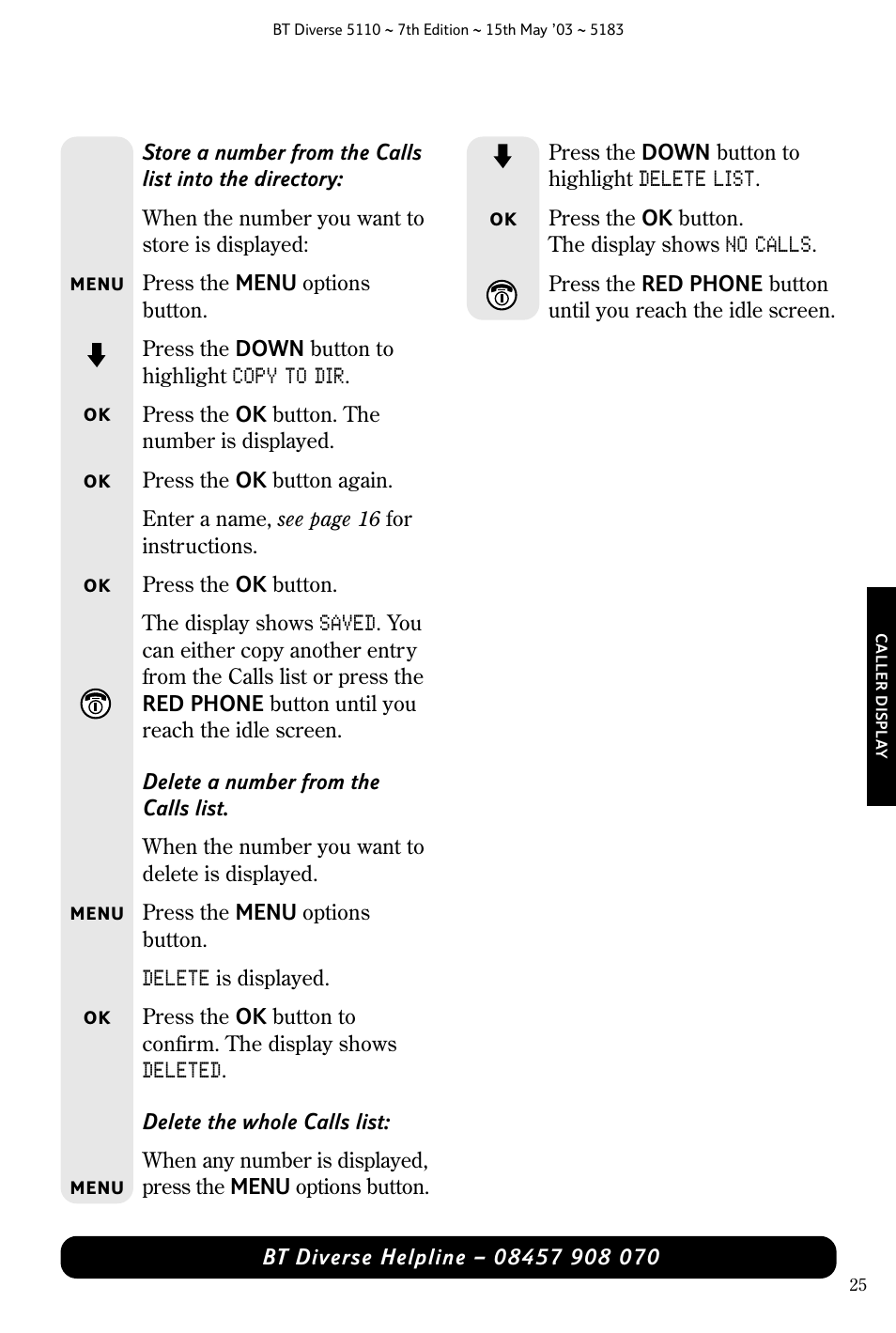 BT 5110 User Manual | Page 27 / 47