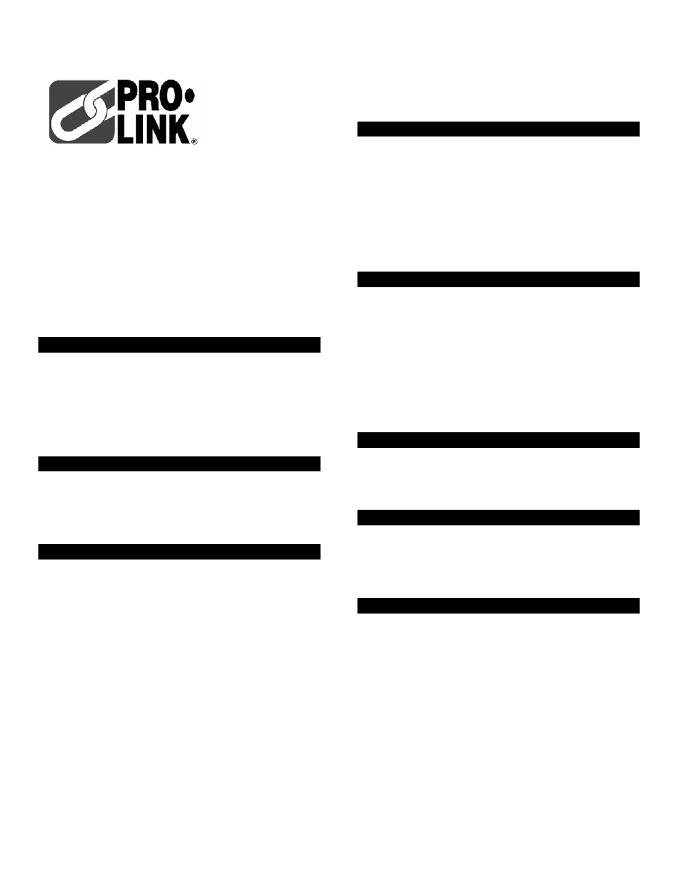 Pro-Link BioLink Bowl Cleaner 12624 EN User Manual | 3 pages