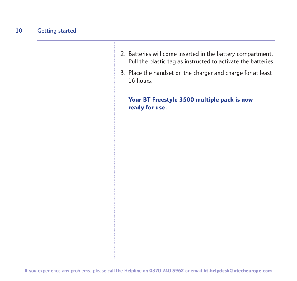 BT Freestyle 3500 User Manual | Page 10 / 64