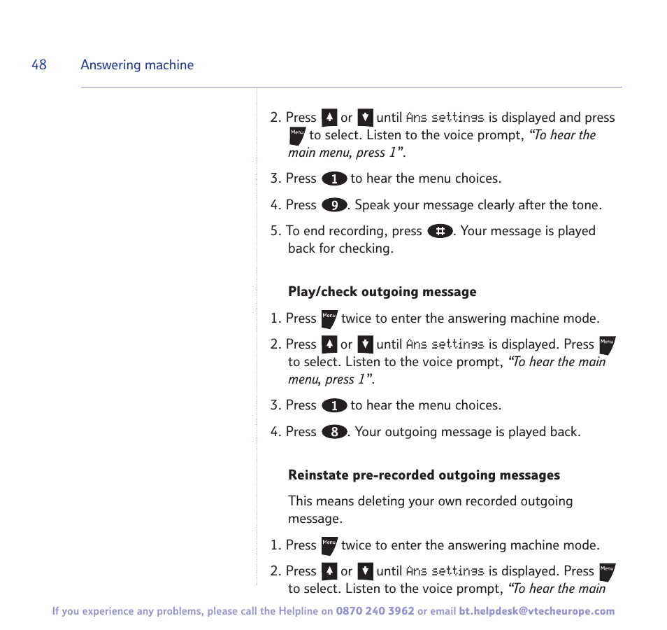 BT Freestyle 3500 User Manual | Page 48 / 64