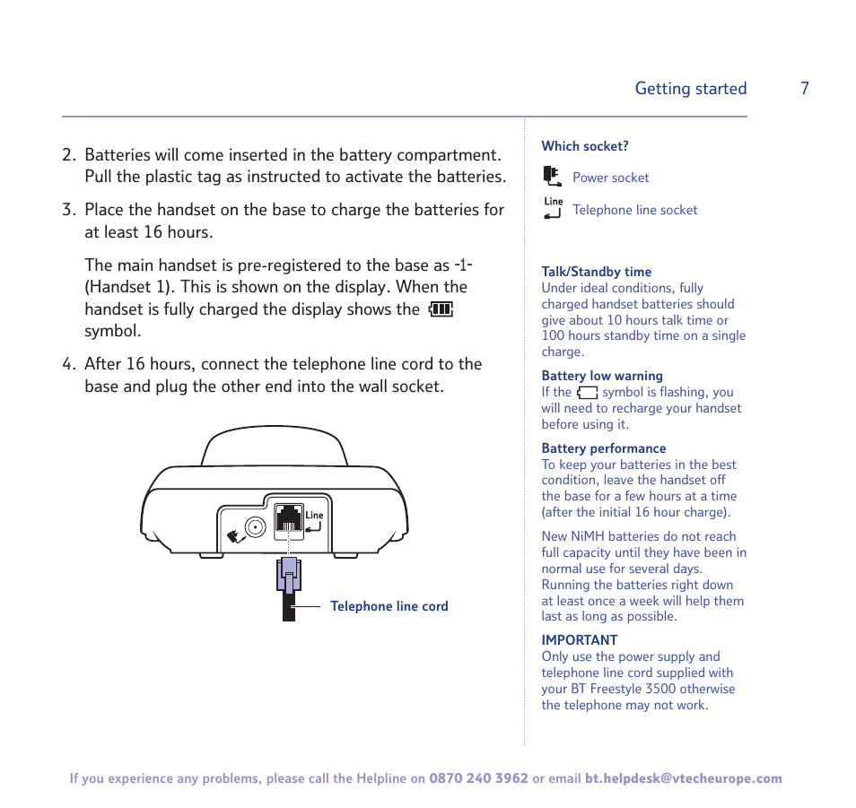 BT Freestyle 3500 User Manual | Page 7 / 64
