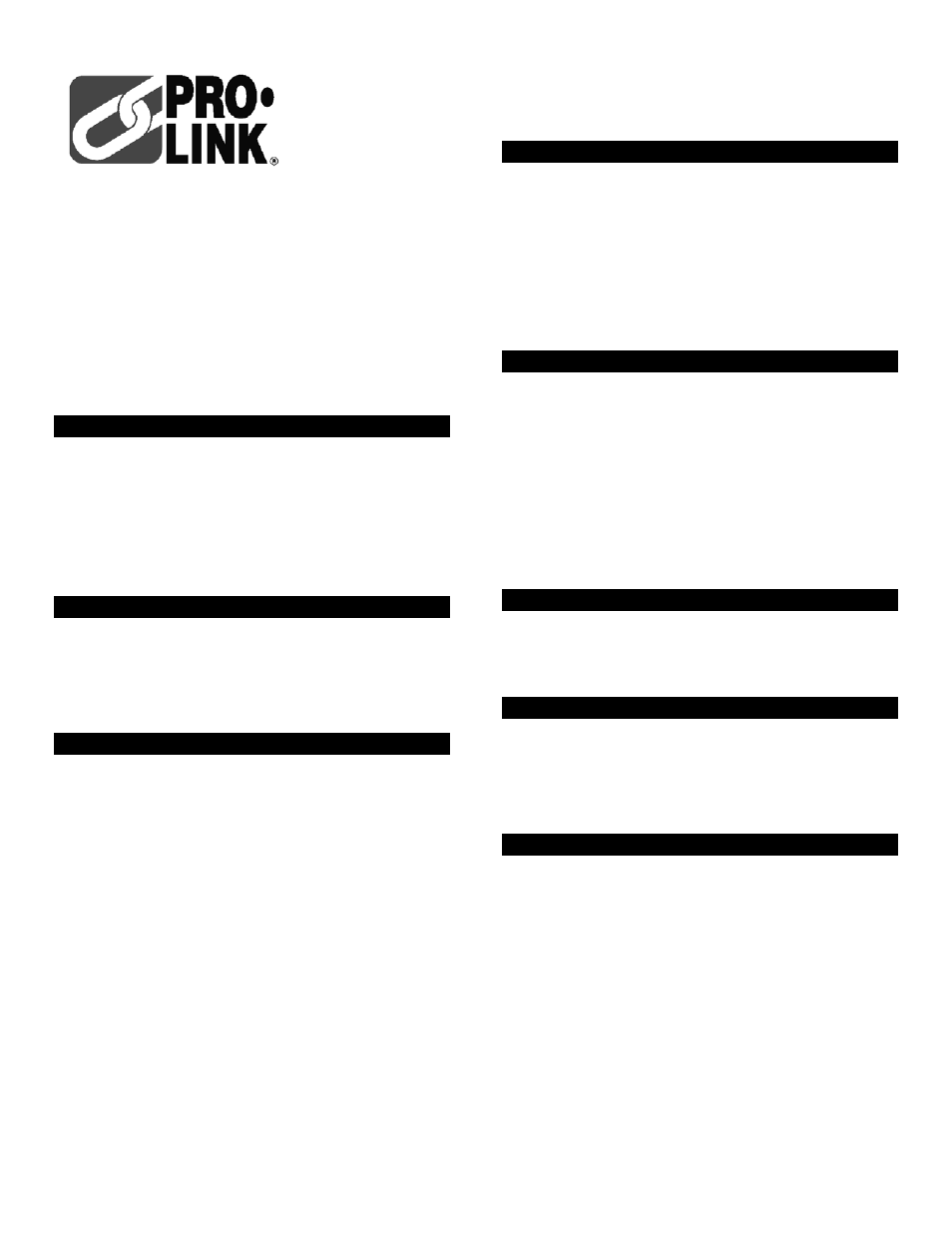 Pro-Link #5 ChemiCenter Bowl & Bath SC 07089 User Manual | 3 pages