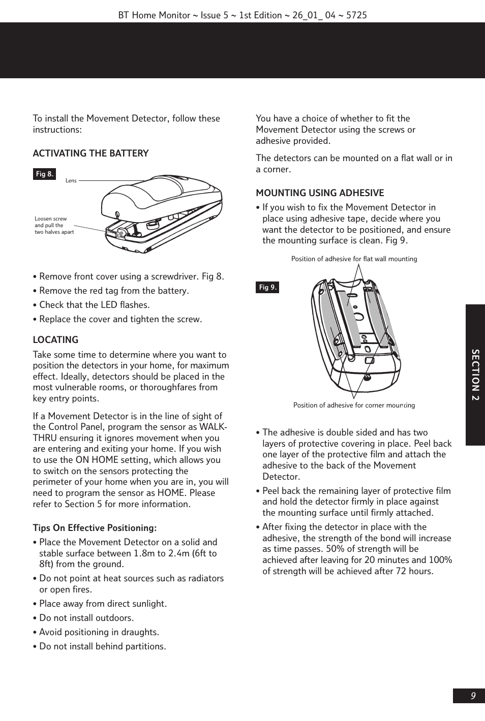 BT VP1000 User Manual | Page 10 / 76