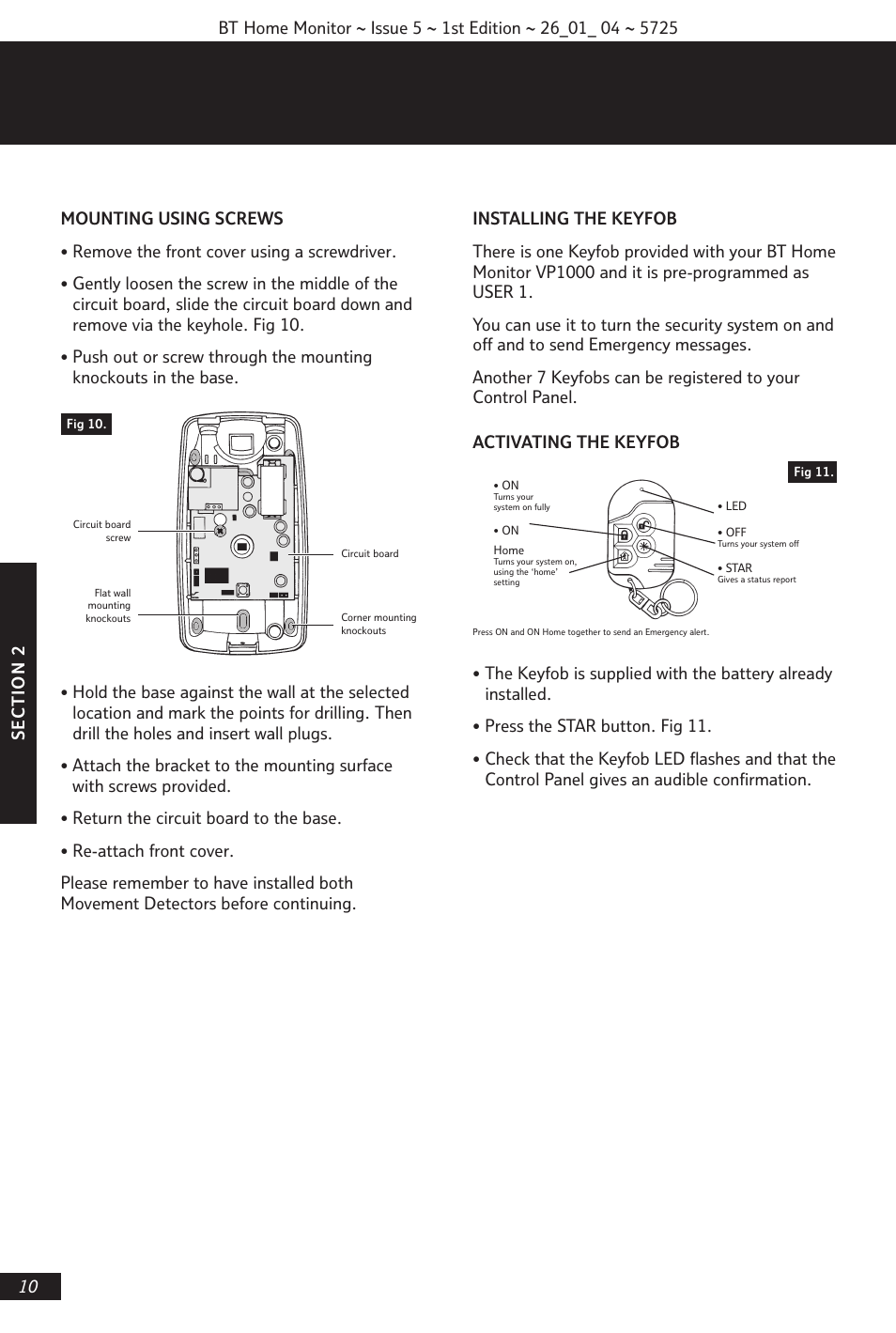 BT VP1000 User Manual | Page 11 / 76