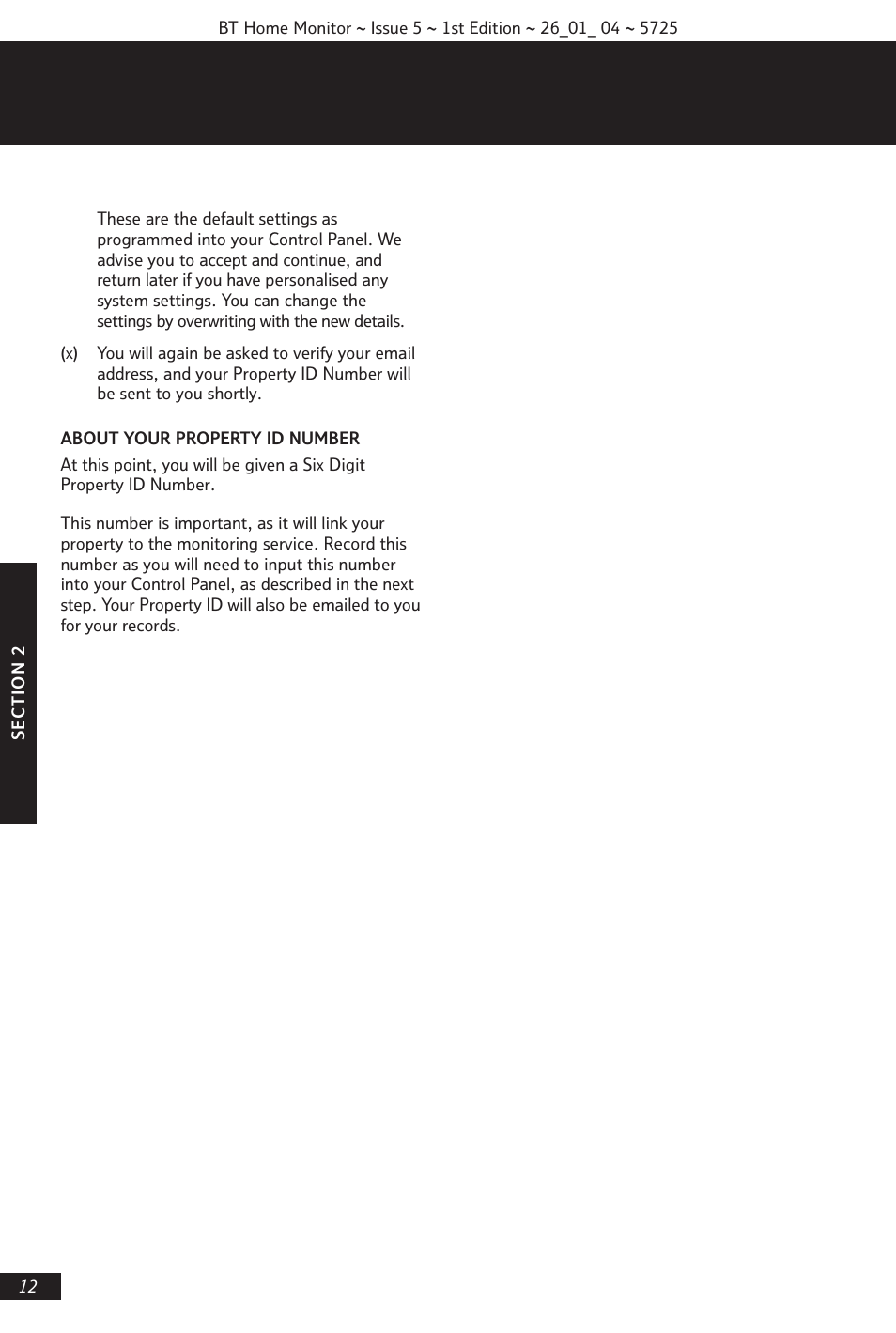 BT VP1000 User Manual | Page 13 / 76