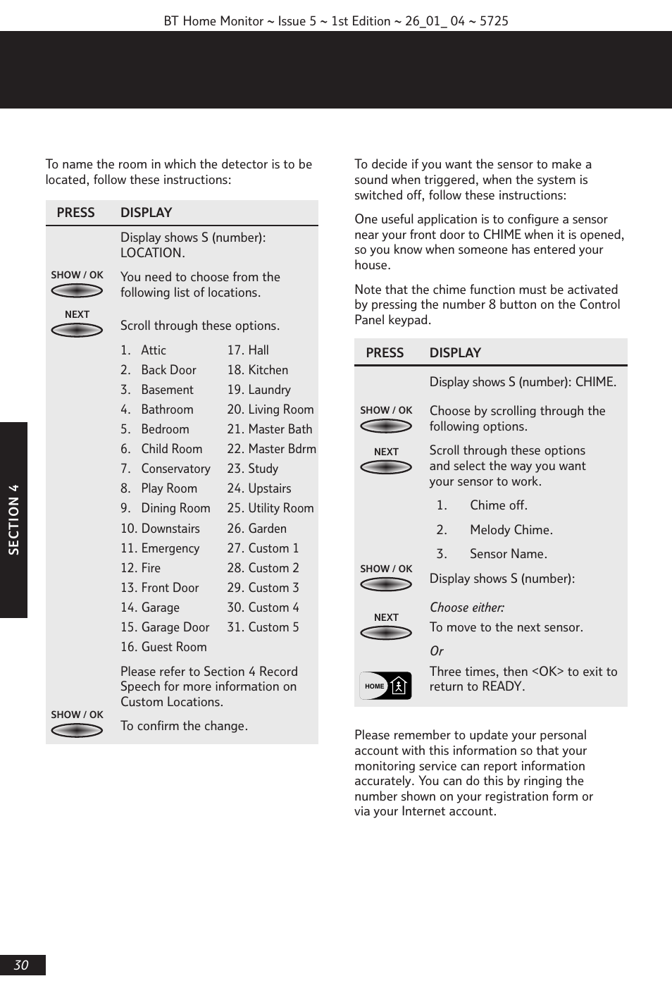BT VP1000 User Manual | Page 31 / 76
