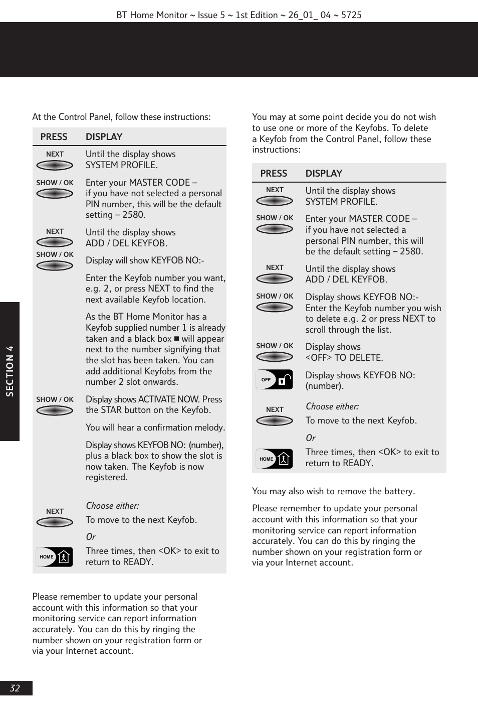 BT VP1000 User Manual | Page 33 / 76