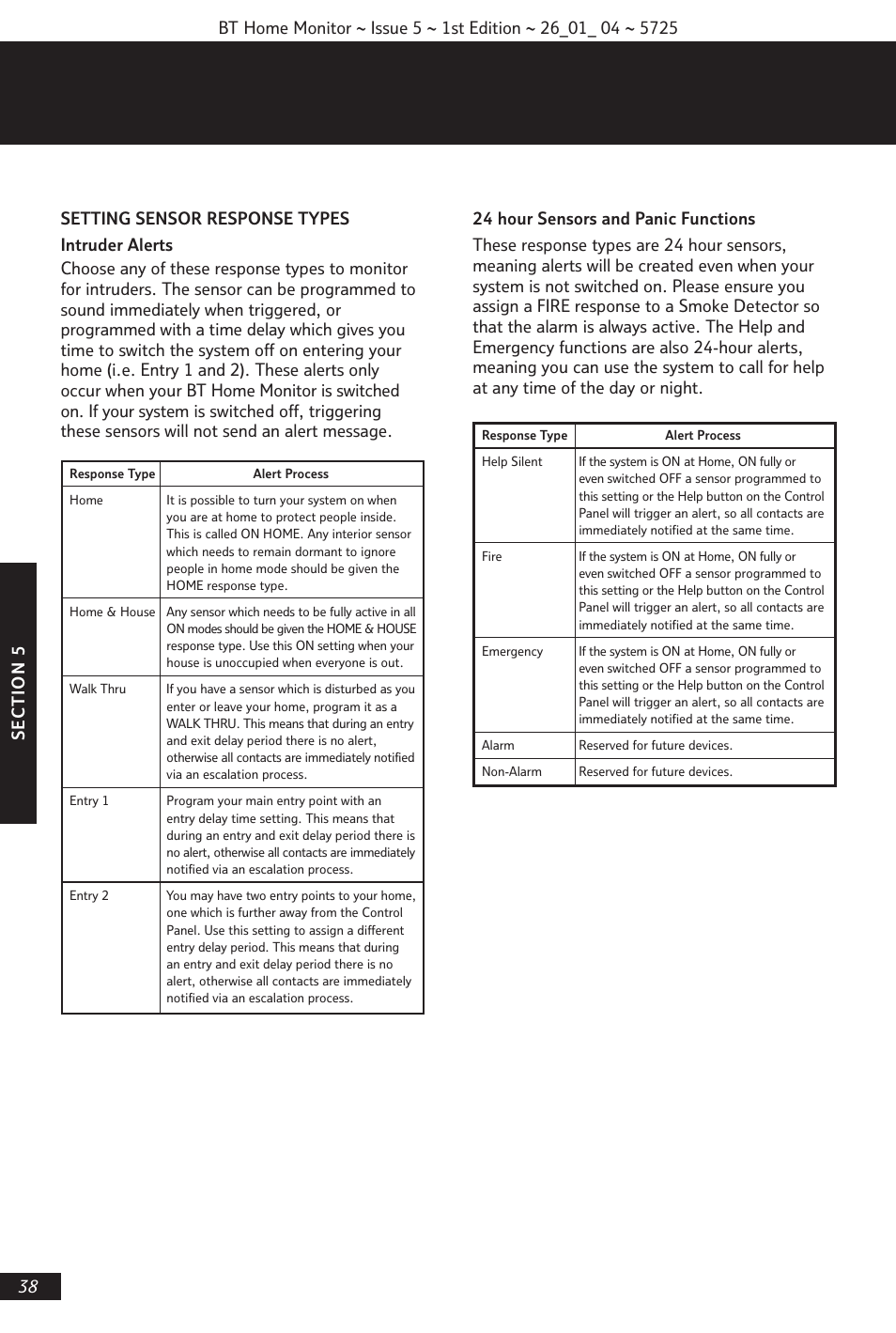 BT VP1000 User Manual | Page 39 / 76