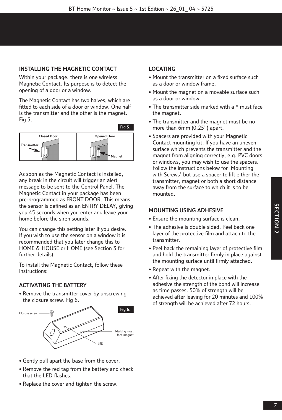 BT VP1000 User Manual | Page 8 / 76