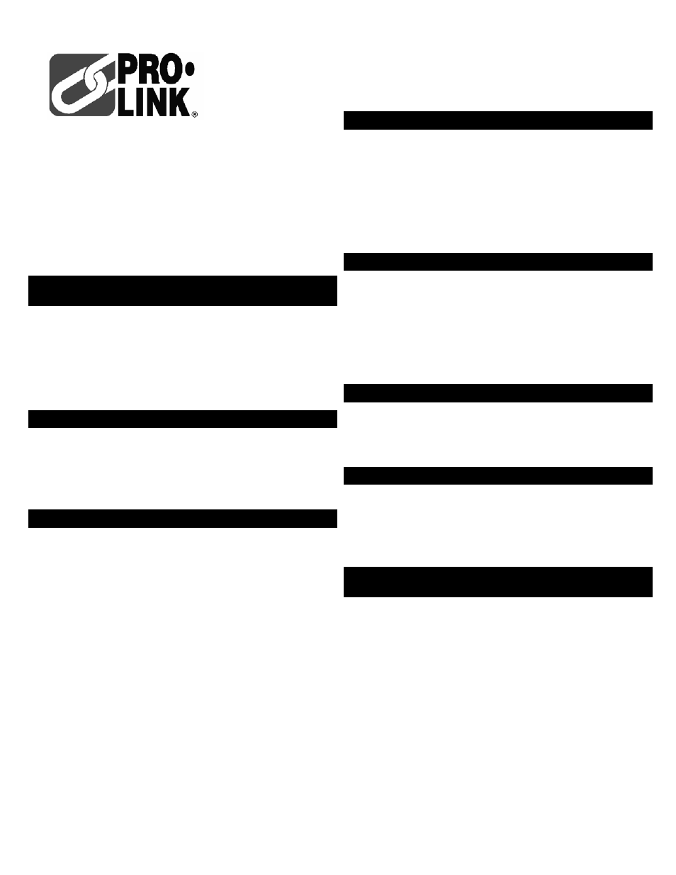 Pro-Link Preference Q - Quanternary Ammonium Cleaner 06738 ES User Manual | 3 pages