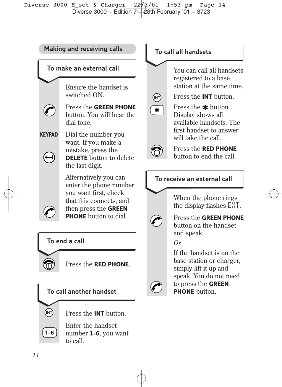 BT 3000 Classic User Manual | Page 18 / 52