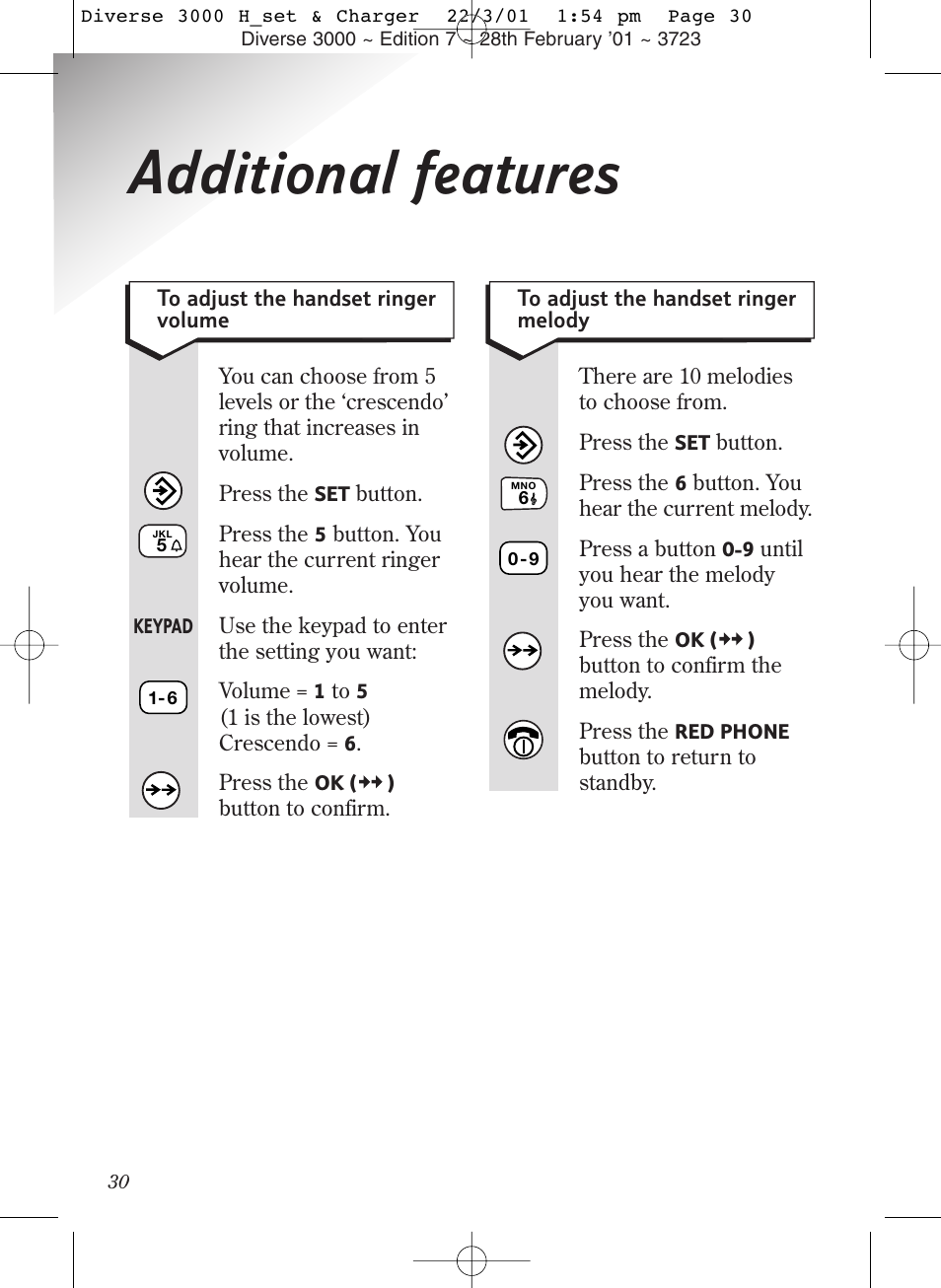 Additional features | BT 3000 Classic User Manual | Page 34 / 52