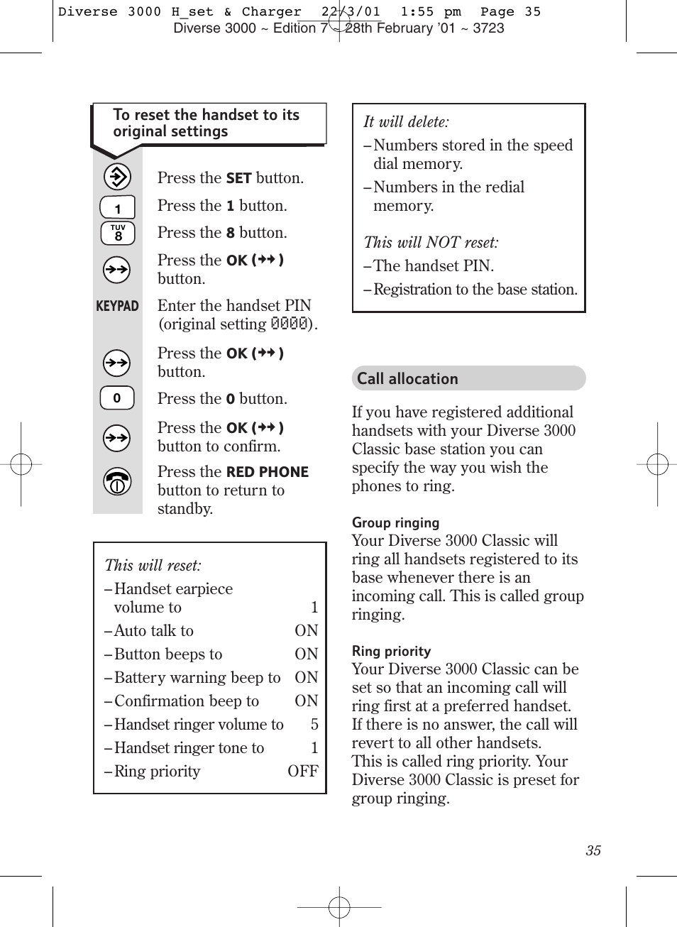 BT 3000 Classic User Manual | Page 39 / 52