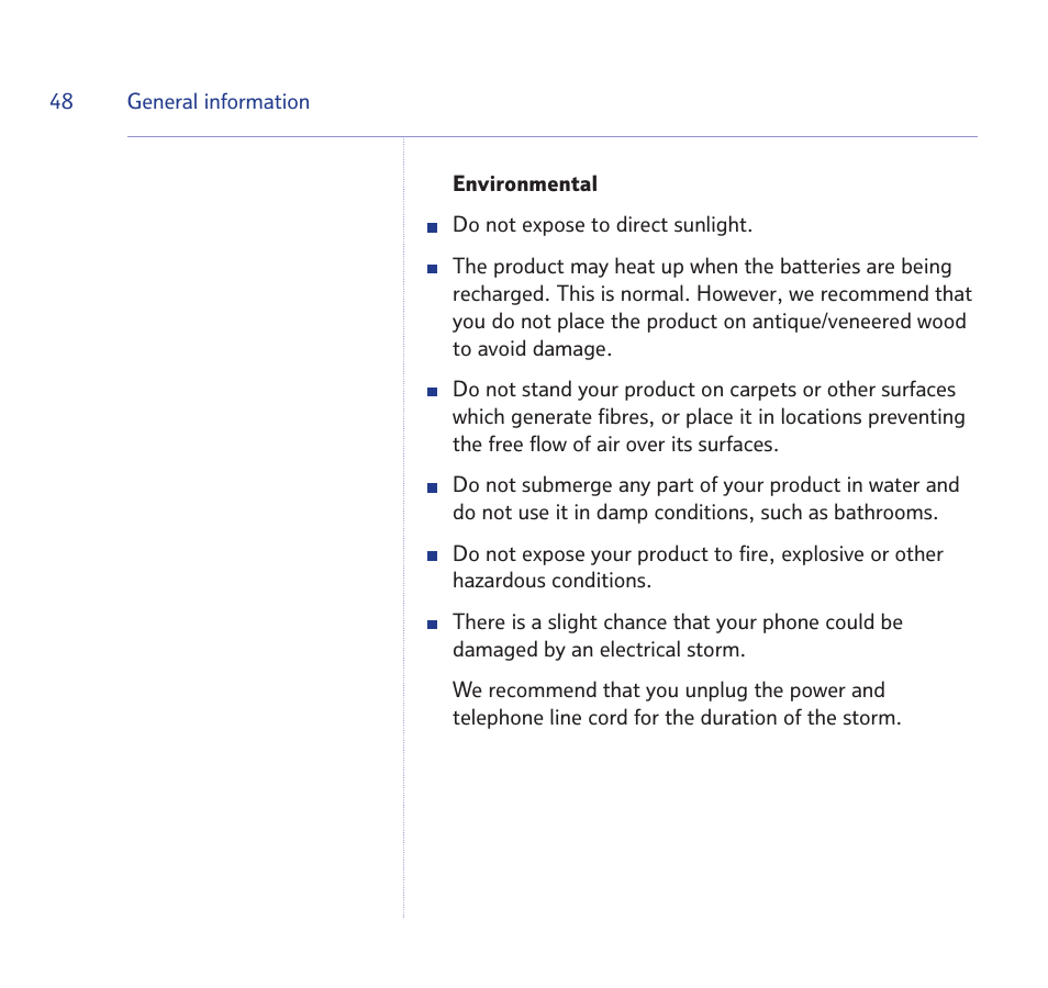 BT STUDIO 1100 User Manual | Page 48 / 56