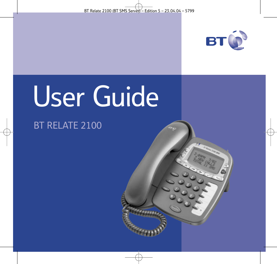 BT Relate 2100 User Manual | 59 pages