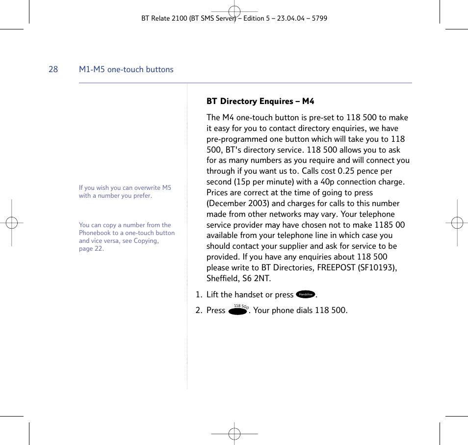 BT Relate 2100 User Manual | Page 28 / 59