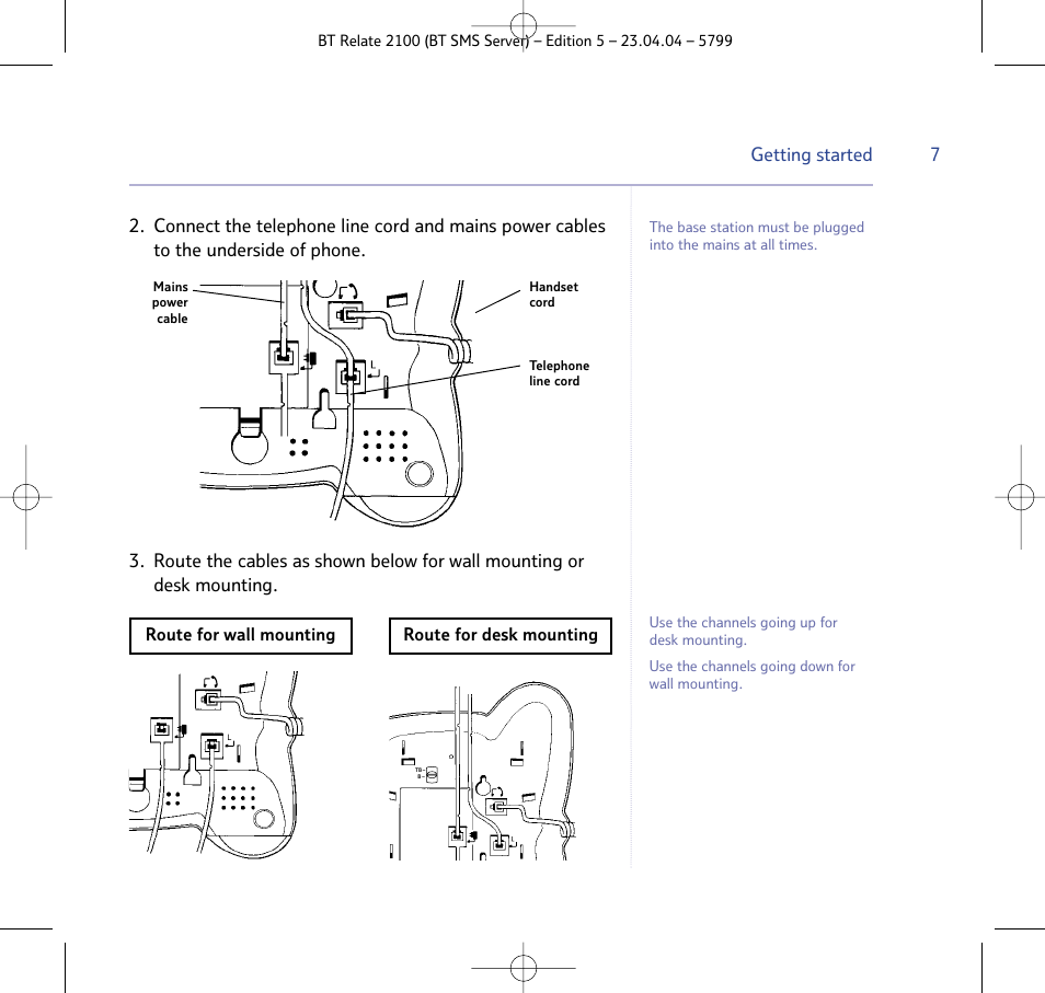 BT Relate 2100 User Manual | Page 7 / 59