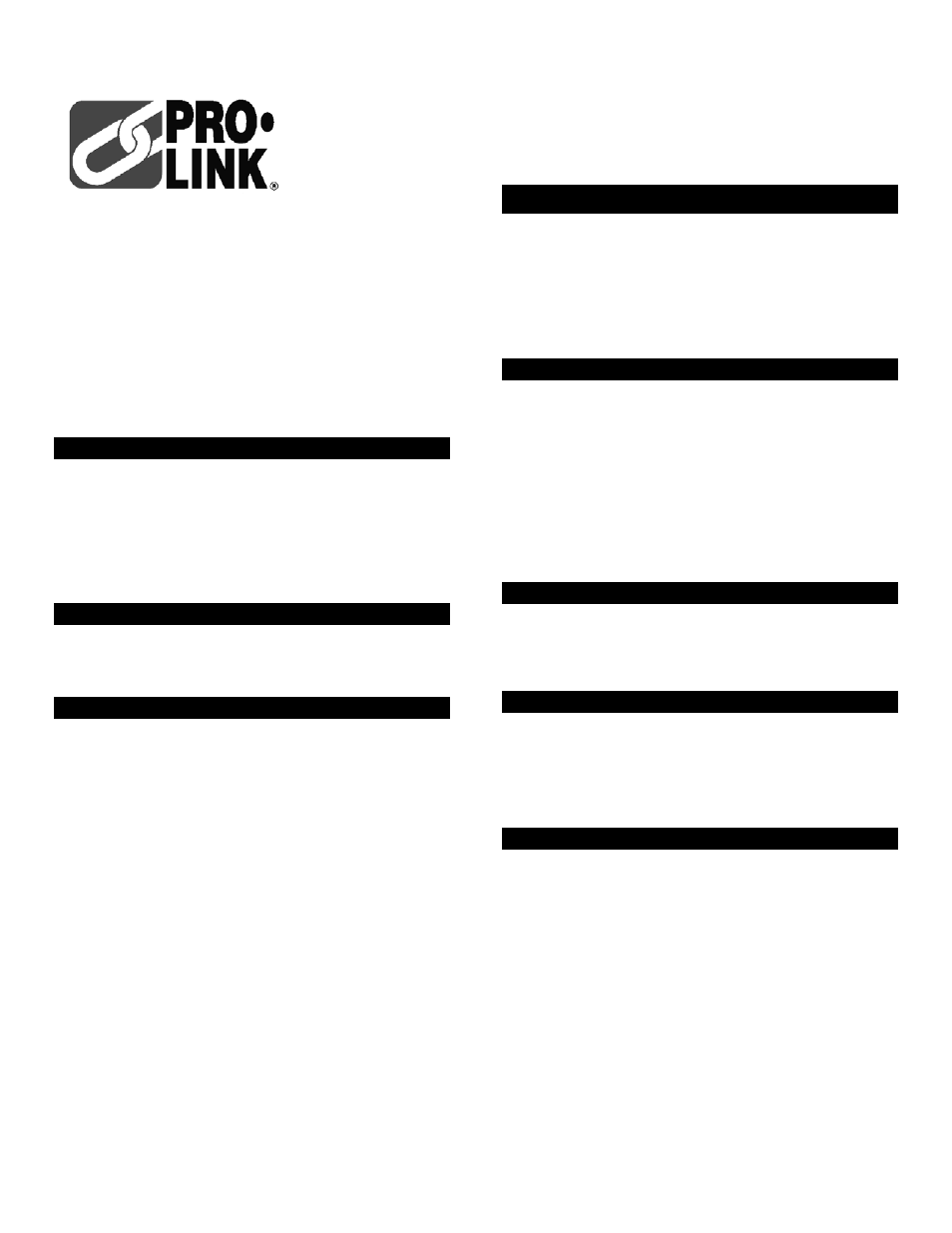 Pro-Link Protein Stain Spotter 06127 User Manual | 2 pages